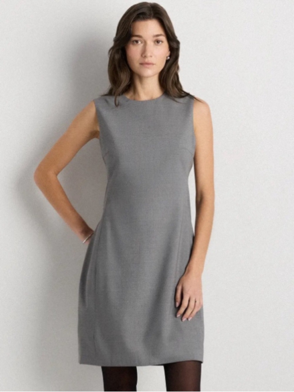 Quince NWT Italian Wool Dress Size 10